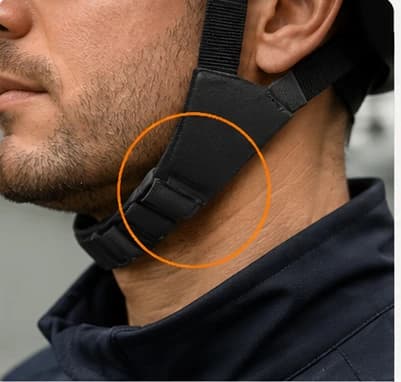 Jugulaire de casque